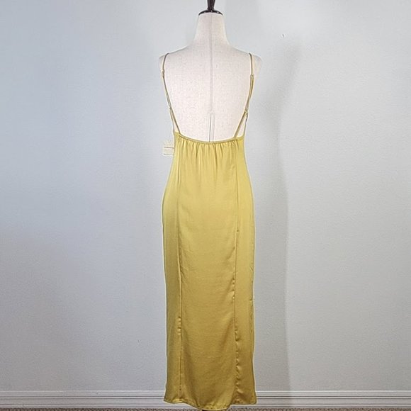 FREE PEOPLE INTIMATELY city cool midi slip dress Sz S NEW - Picture 7 of 11